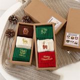  Set 3 tất Giáng Sinh Suxinaimin hộp giấy 