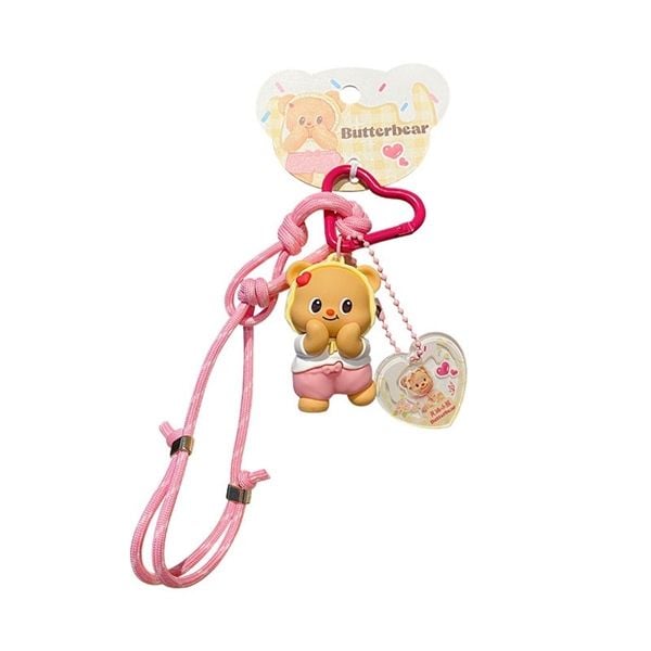  Móc khoá gấu Butter Bear 