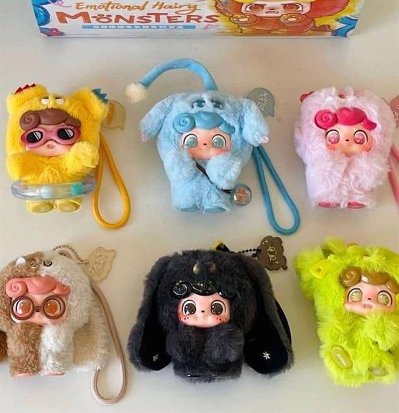  Blind box QKid Emotional Hairy Monsters 