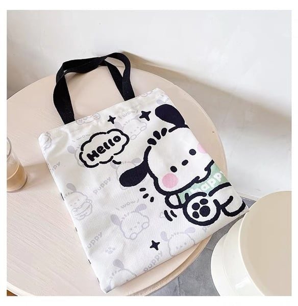 Túi tote Pochacco Hello 30x35cm 