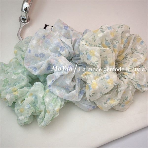 Scrunchies hoa nhí vintage 