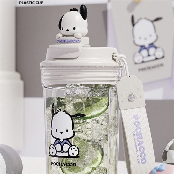  Bình sanrio nhựa trong 520ml 