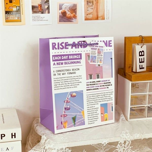  Túi quà trang báo đường phố 