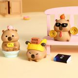  Mô hình Capybara béo tròn 6cm 