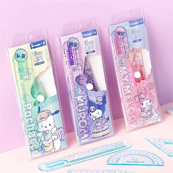  Set thước eke Sanrio 