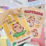  Túi zip big size 24x30cm Capybara 