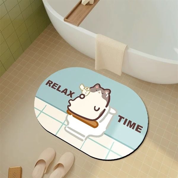  Thảm mút dẹt mèo Relax Time 40x60cm 