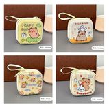  Hộp thiếc mini kéo khoá Capybara 7cm 