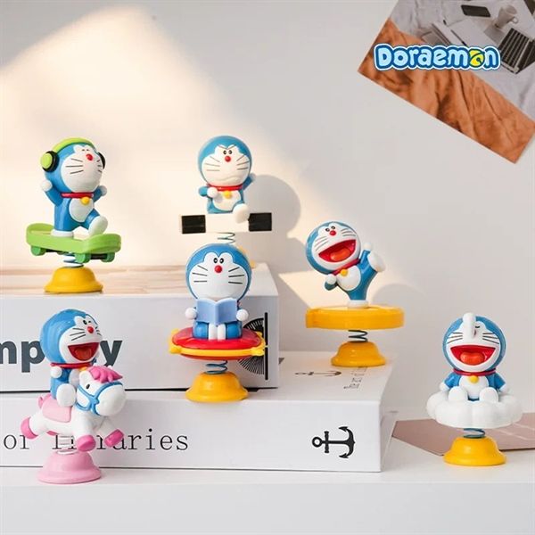  Mô hình Doraemon lò xo 
