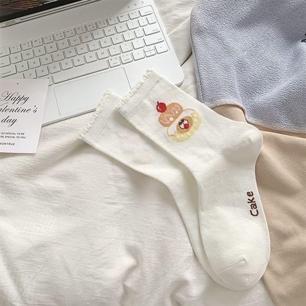  Tất DMS cao cổ hình dễ thương 