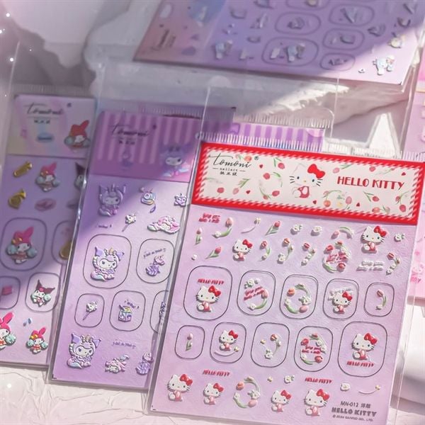  Sticker dán móng Tomoni Sanrio 