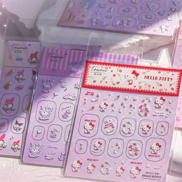  Sticker dán móng Tomoni Sanrio 