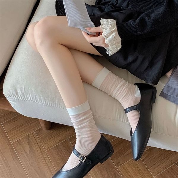  Tất Susufish voan mỏng gân sọc 