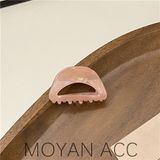  Kẹp càng cua bán nguyệt mini ánh xà cừ 