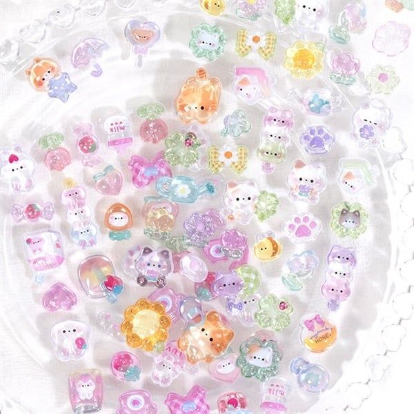  Sticker nổi giọt nước Bonbon Drop 