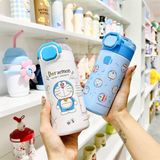  Bình giữ nhiệt Doraemon ống hút 560ml 