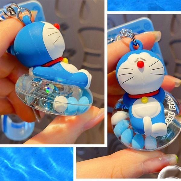  Móc khoá Doraemon phao nước 