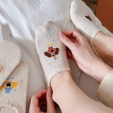  Tất lười Cheemy Free chấm bi thú dễ thương 