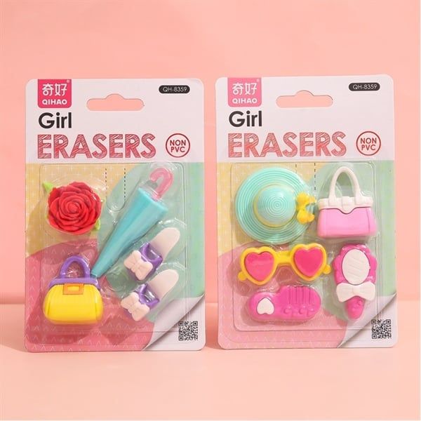  Set tẩy 5 chi tiết phụ kiện thời trang 