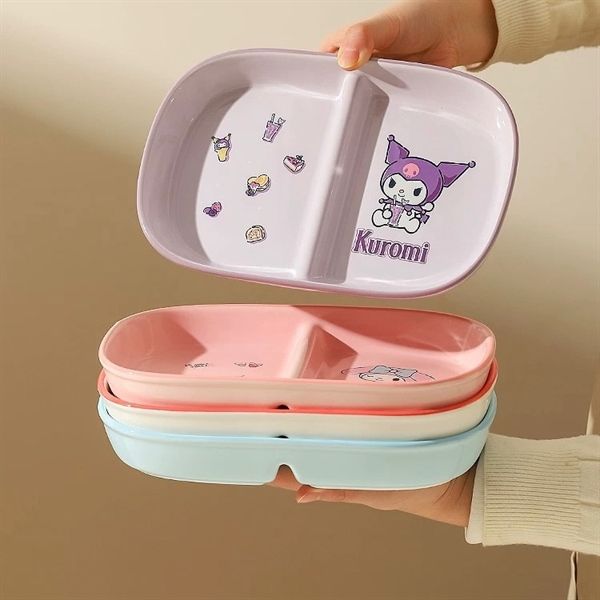  Khay sứ Sanrio 2 ngăn 