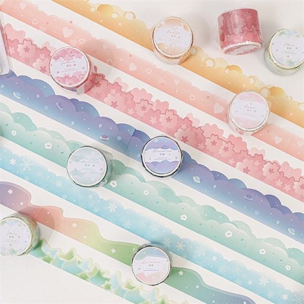  Washi tape Ombre 
