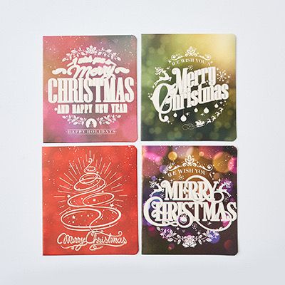  Thiệp Giáng Sinh gập đơn giản các mẫu 