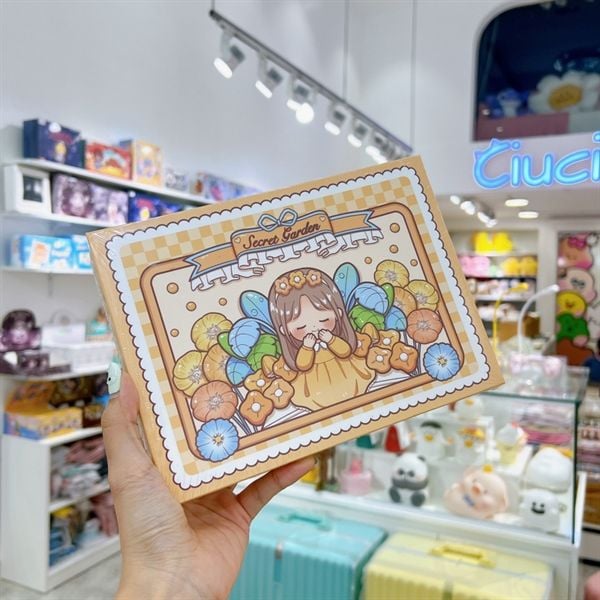  Set box sổ + sticker Telado Secret Garden 