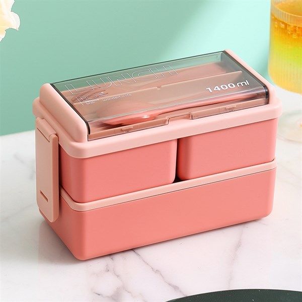  Hộp cơm 2 tầng Lunch box 1400ml 