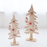  Cây thông gỗ trang trí giáng sinh 32cm 