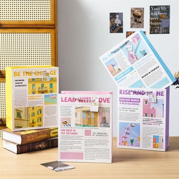  Túi quà trang báo đường phố 