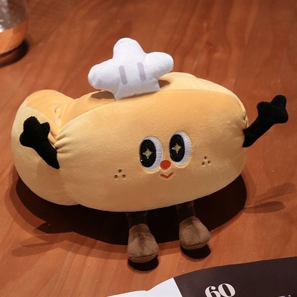  Gối cổ bánh sừng bò đầu bếp 