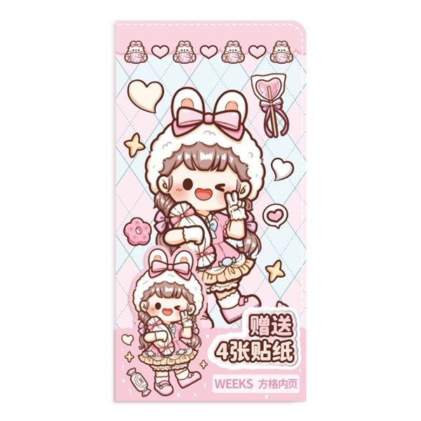  Sổ bé Telado 19x7cm + 4 sticker 
