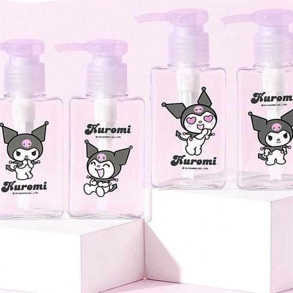  Lọ chiết dạng vòi ấn 100ml Sanrio 