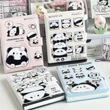  Sổ bọc da panda 13x17cm 96 trang 