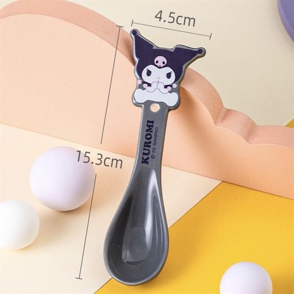  Thìa sứ Kuromi 2D 