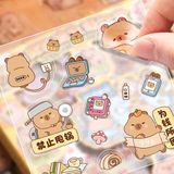  Box sticker Capybara 100 tờ 