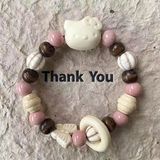  Vòng tay Hello Kitty mix charm 
