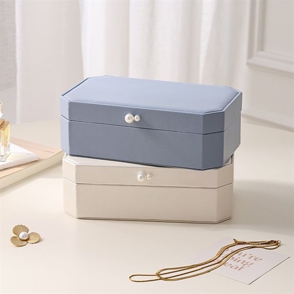  Hộp đựng trang sức chữ nhật 2 ngọc 