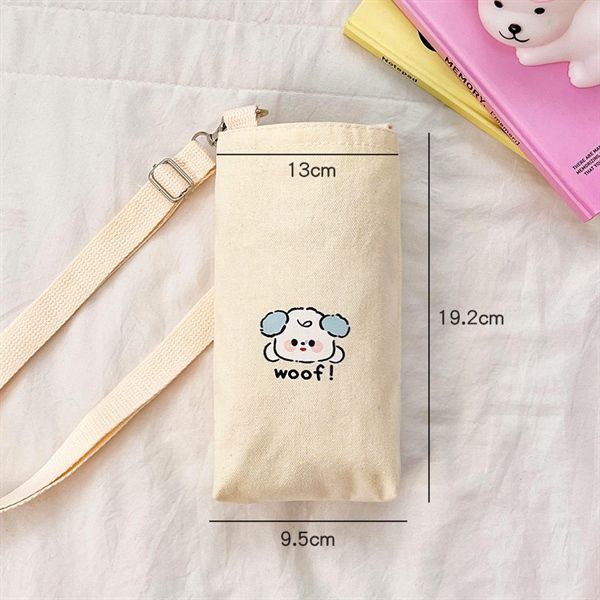  Túi đựng cốc hình thú chibi 