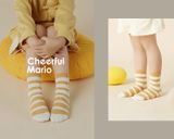  Set tất kid Mario kẻ ngang 3 đôi 