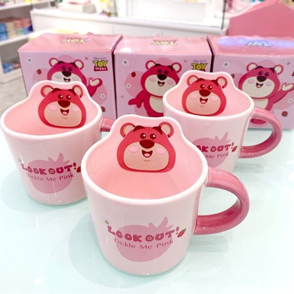  Cốc sứ Lotso ló mặt 300ml 