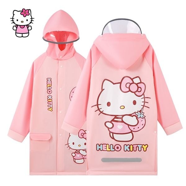  Áo mưa Sanrio + túi đựng 