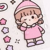  Box Sticker 100 tờ Telado bé mũ cừu 