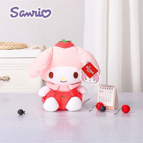  Gấu bông Sanrio cosplay rau củ 20cm 