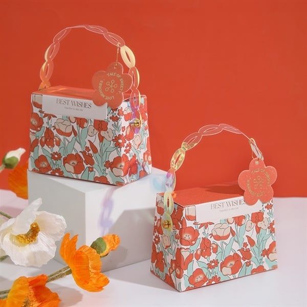  Hộp quà mini nền hoa quai ánh xà cừ 