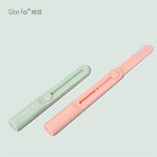  Set 2 dao cạo lông mày cán trượt Trikeel 