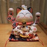  Mèo thần tài vẫy tay dây tiền xu 