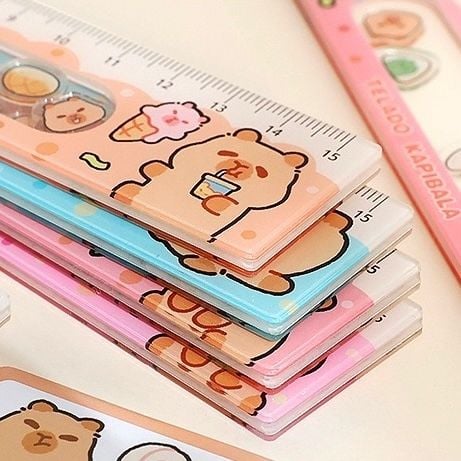  Thước kẻ lắc hình Capybara Telado 