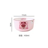  Bát gấu dâu Lotso 11cm 