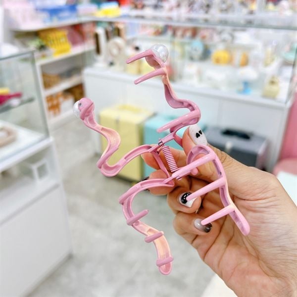  Kẹp càng cua bướm lượn sóng 